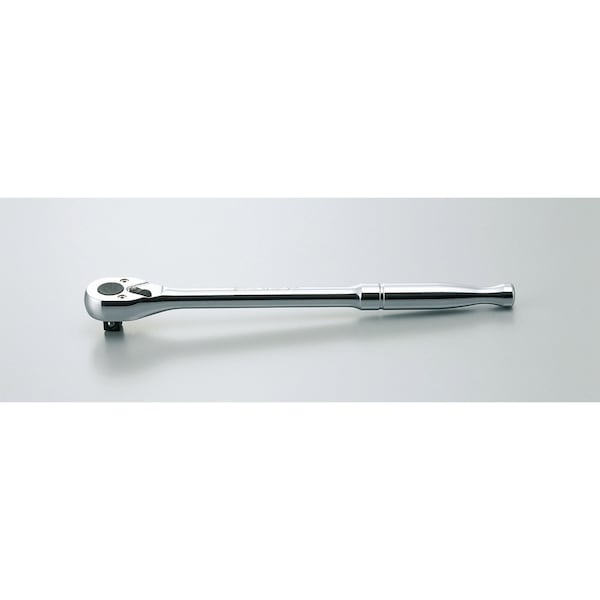Ko-Ken Ratchet Handle 24 teeth Long 250mm Polished Handle 3/8 Sq. Drive 3753P-250 - main